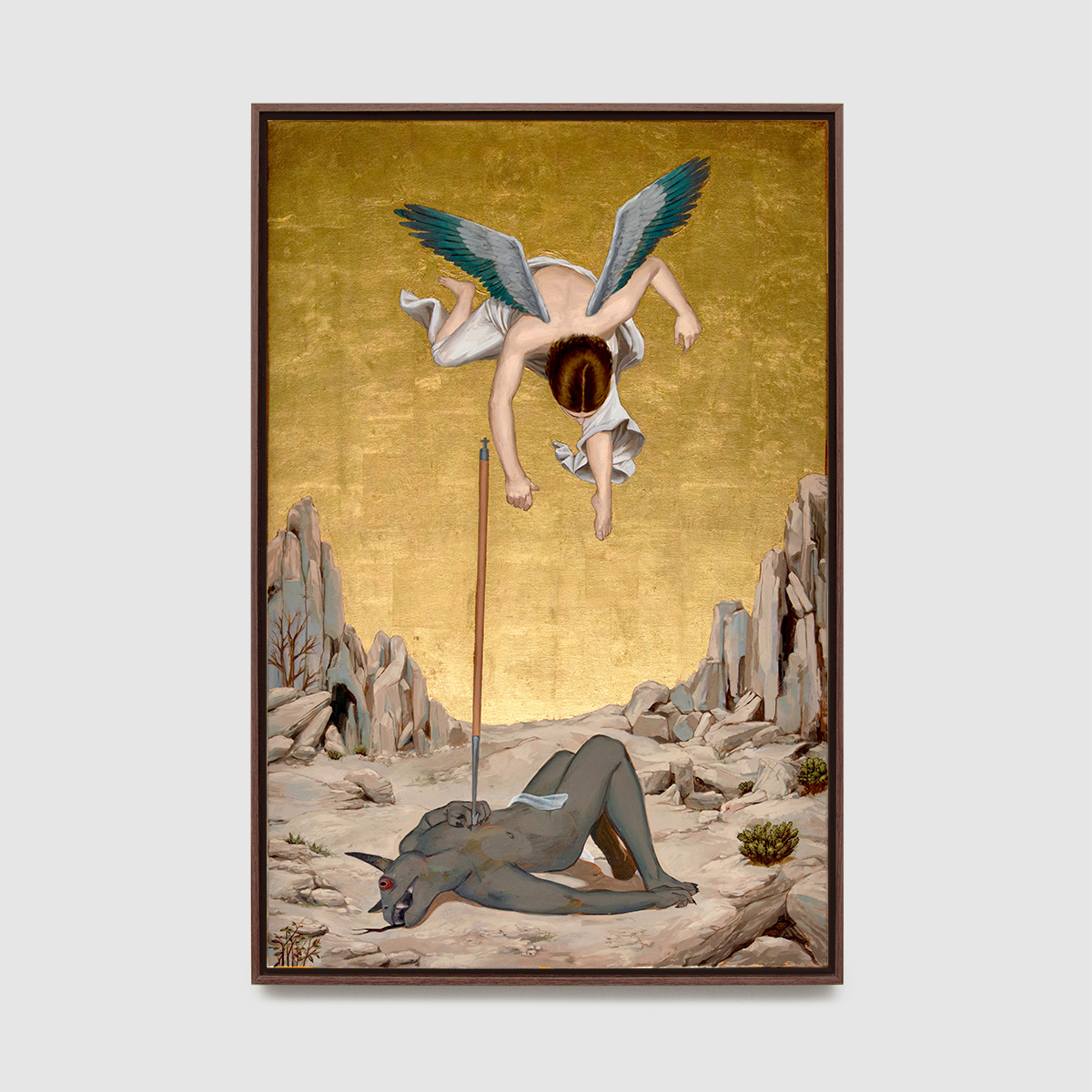 Saint Michael Slaying Satan